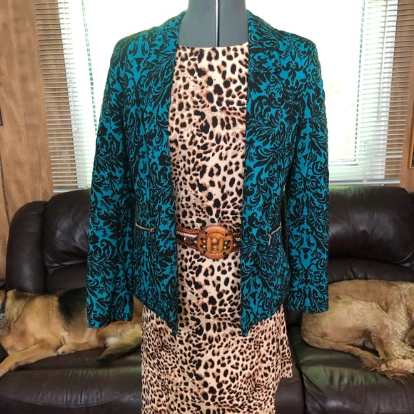 Notations Brocade Funky Blazer - Picture 2 of 8